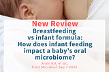 Parenting info: Breastfeeding vs infant formula — how does infant feeding impact a baby’s oral microbiome?