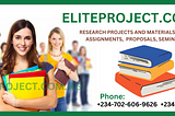 Project topics and materials Elite project Inc.