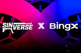 New Listing: SinVerse partners with BingX Exchange!