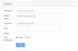 Reactive Forms and Validation — Part 2