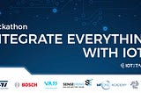 The Integrate Everything with IOTA Hackathon is live