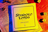 Foto do livro Shadow Lords segunda edição.