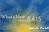 What’s New v5.4.15