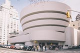 Abstract Sculpture Exhibit at the Guggenheim