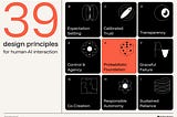 39 principles for designing human-AI interaction