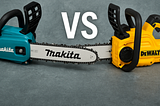 Makita and DeWalt tools side-by-side: A visual comparison of design and build quality