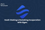 Swell: Staking & Restaking Incorporation With EigenLayer