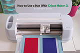 how to use a mat with Cricut Maker 3
