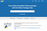 Uploading a Python package to PyPi