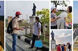 A musical walk along the Marina Beach