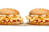 IMPORTANT PSA: Burger King New Zealand will now serve chip butty