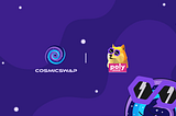 CosmicSwap is now exploring the stars with PolyDoge
