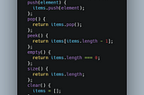 Javascript — Stack