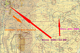 Sectional of the local airspace around Cannon AFB, NM