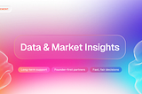 Data & Market Insights