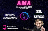 $SERGS $SSL — sergsave.link AMA Held November 29th @ 11:30am EST