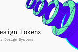 Design tokens cheatsheet