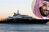 Mohammed Bin Salman’s $500 million Serene Yacht, Bow up on rocks while partying in Red Sea