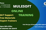 Mulesoft Online Training in India | Mulesoft Online Training