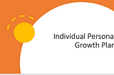 Individual Personal Growth Plan