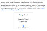 My journey learning Google Cloud Platform