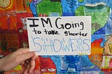 WOW… I take long showers