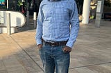 Toyyib Adewale Adelodun on May 14 in London, U.K.