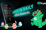 Check in Setiap Hari untuk Mendapatkan Hadiah Harian di Aplikasi Krystal DeFi