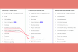 Misaligned option table features