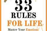 rules for life hard copy master your emotions with wisdom and gratitude