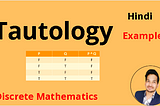Tautology In Discrete Mathematics