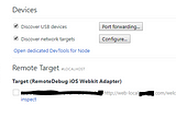 Remote Debugging iOS safari with localhost webapp and fiddler