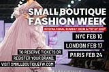 NYFW: Small Boutique Fashion Week