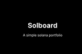 Solboard 1.0