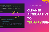 a cleaner alternative approach to ternary printing in php