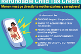 Graphics: Support Proposed Refundable Child Tax Credit!