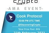 AMA session with Cook Protocol 21.02.2021