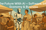 The Future With AI — Software, Jobs, Economy & Business