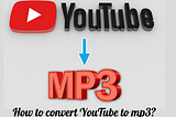 Convert YouTube videos to mp3 format for your business — How to Convert YouTube videos to mp3…