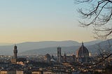 A Bus to the Piazzale Michelangelo