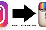 Instagram has a new logo, the banalisation of social media, and we are NOT the majority