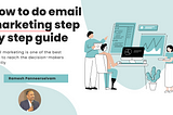 how to do email marketing step by step