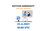 DotVVM Meetup on 22nd April