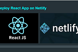 Deploying a React App on Netlify