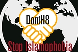 Help stop islamophobia and help human rights and share my logo please …..we