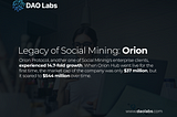 Warisan Social Mining: Protokol Orion