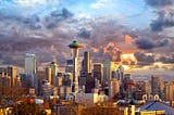 A picture of Seattle Skyline