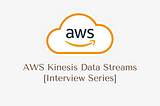 AWS Kinesis Data Streams [Interview Series]