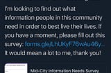 Mid-City Community Survey