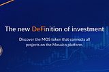 Token MOS on Kanga Exchange a First Public Sale